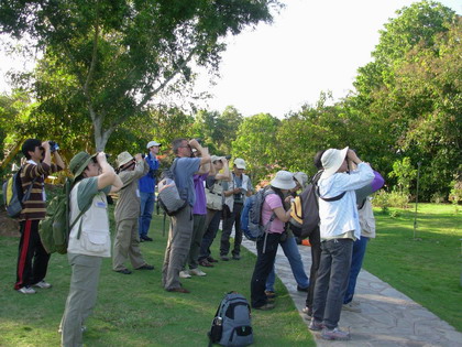 Bird watching and environmental education in XTBG