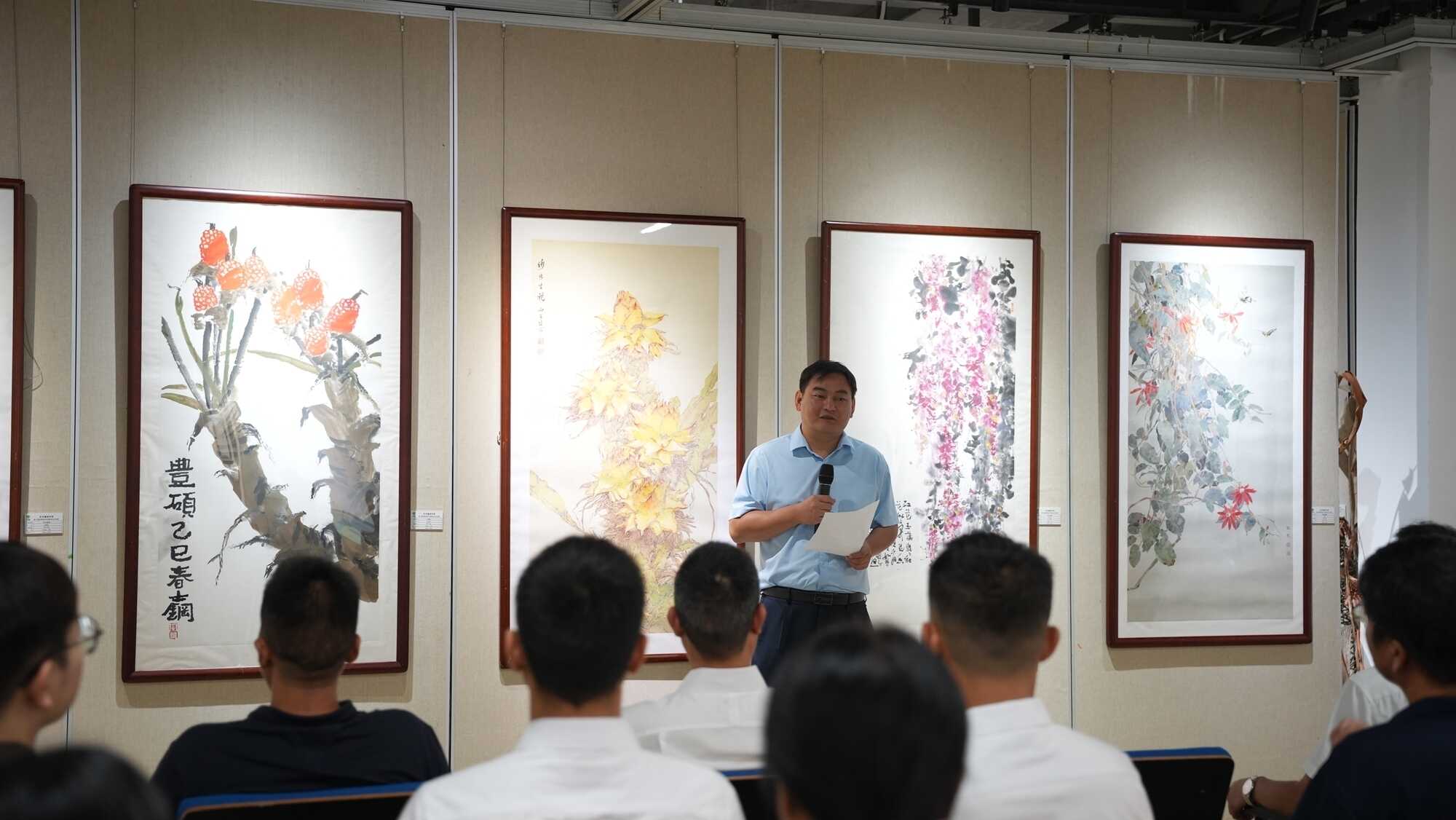 Art meets science: the sixth exhibition of Chinese paintings of tropical rainforest held at XTBG