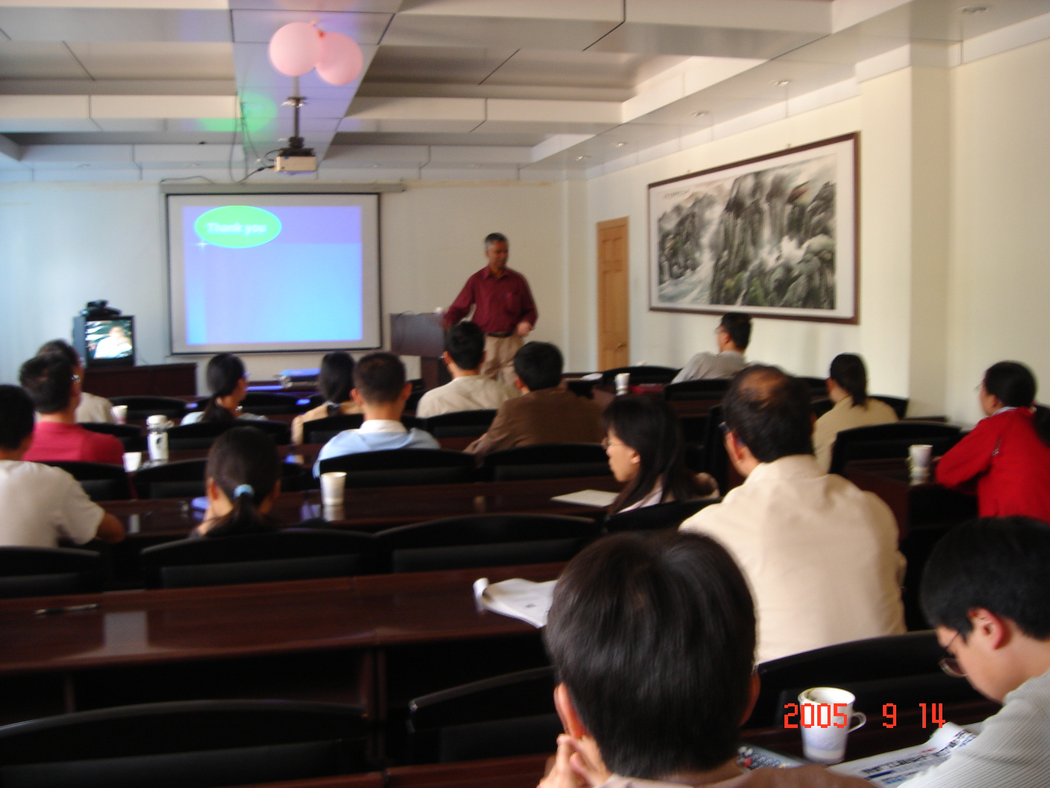 Prof. Dr. S. Manian, Bharathiar University, India Visits XTBG