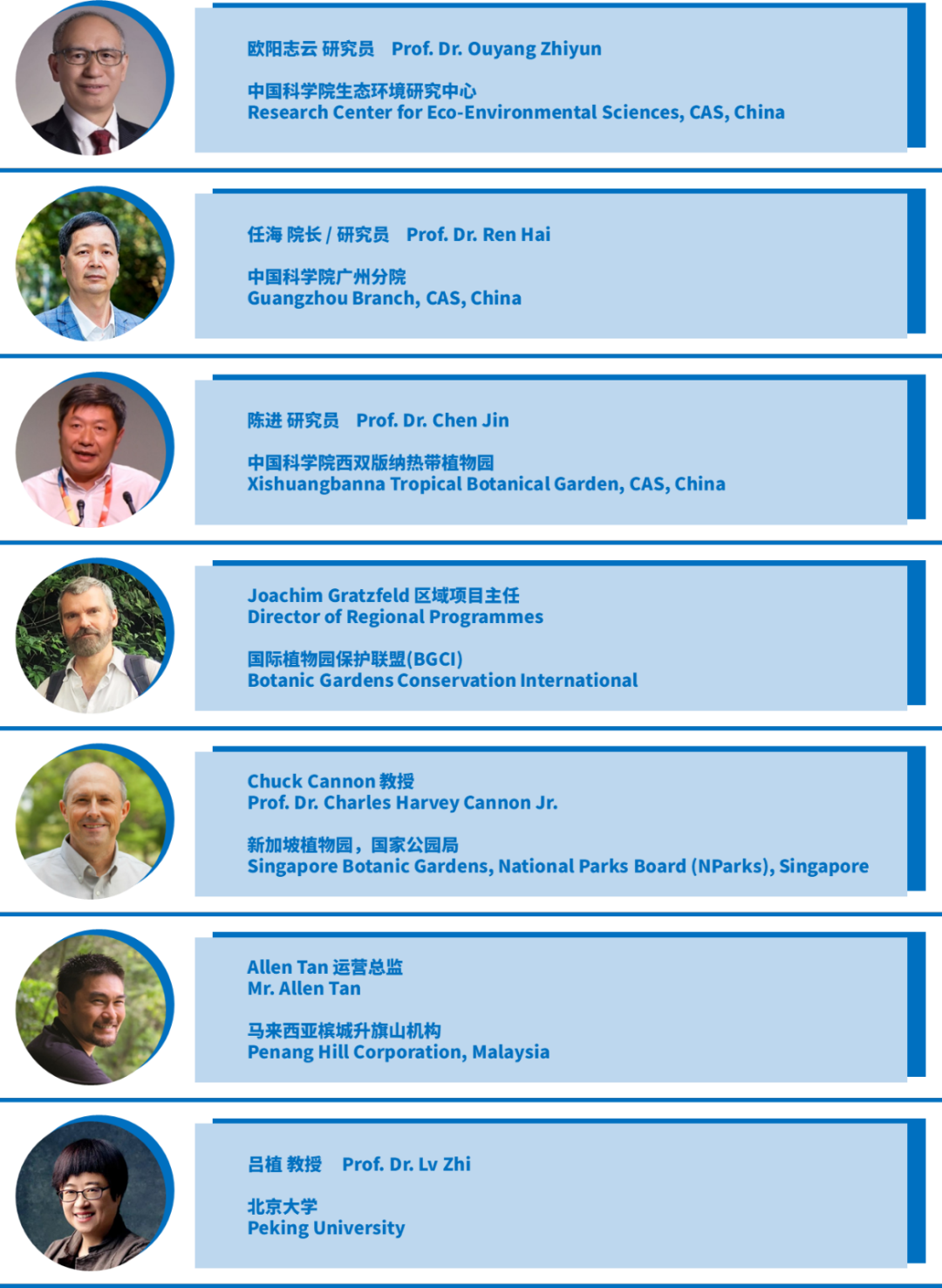 Parallel Forum: Integrative Conservation of Plant Diversity：Reserves，Botanical Gardens and Local Communities during the 5th World Biosphere Reserve Congress（First Circular）