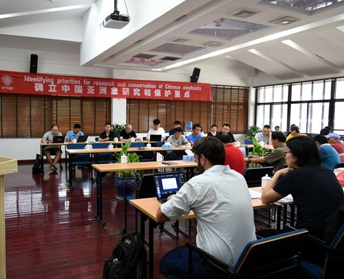 Scientists meet to discuss identifying priorities for research and conservation of Chinese elephants