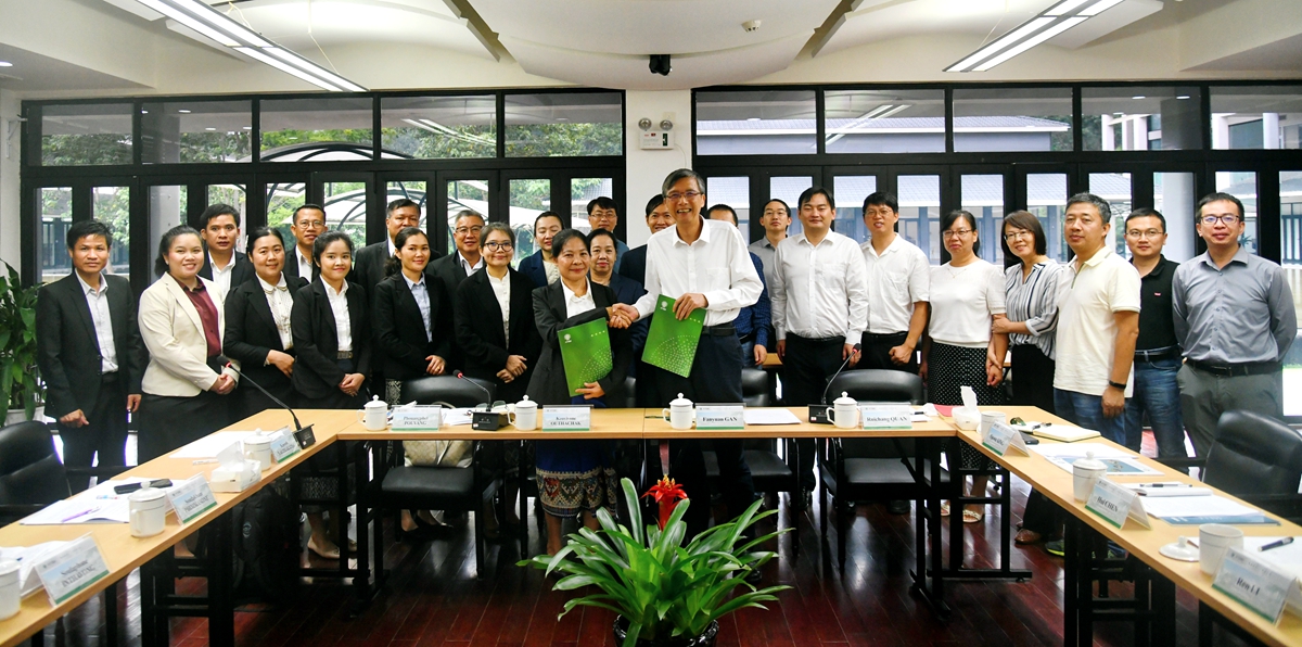 XTBG renews cooperation with Lao Biotechnology and Ecology Institute