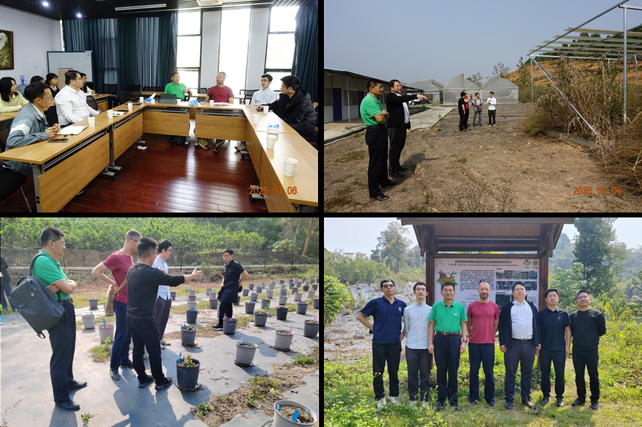 Mark van Kleunen&nbsp;from University of Konstanz visits XTBG