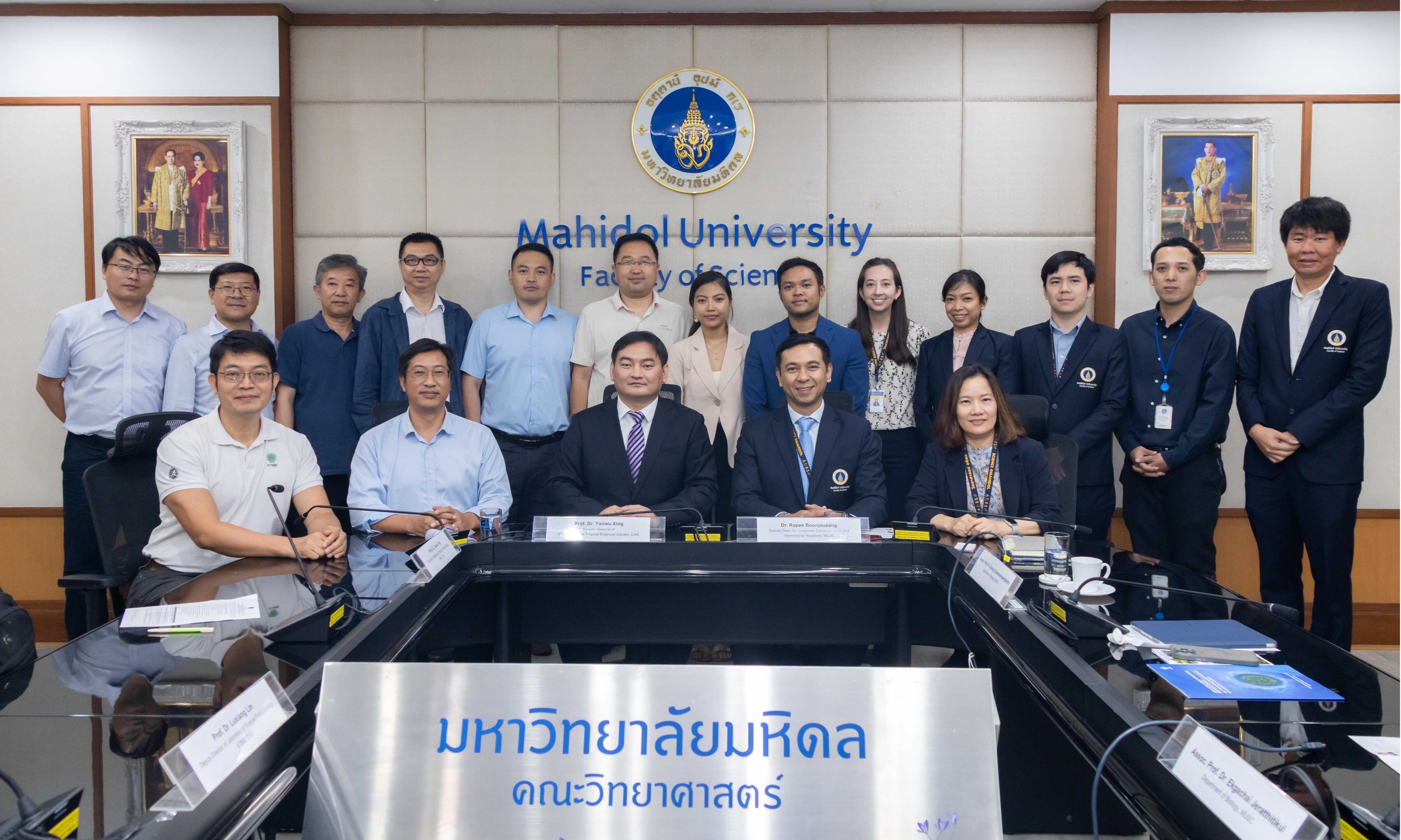 XTBG researchers visit Thailand to enhance scientific cooperation